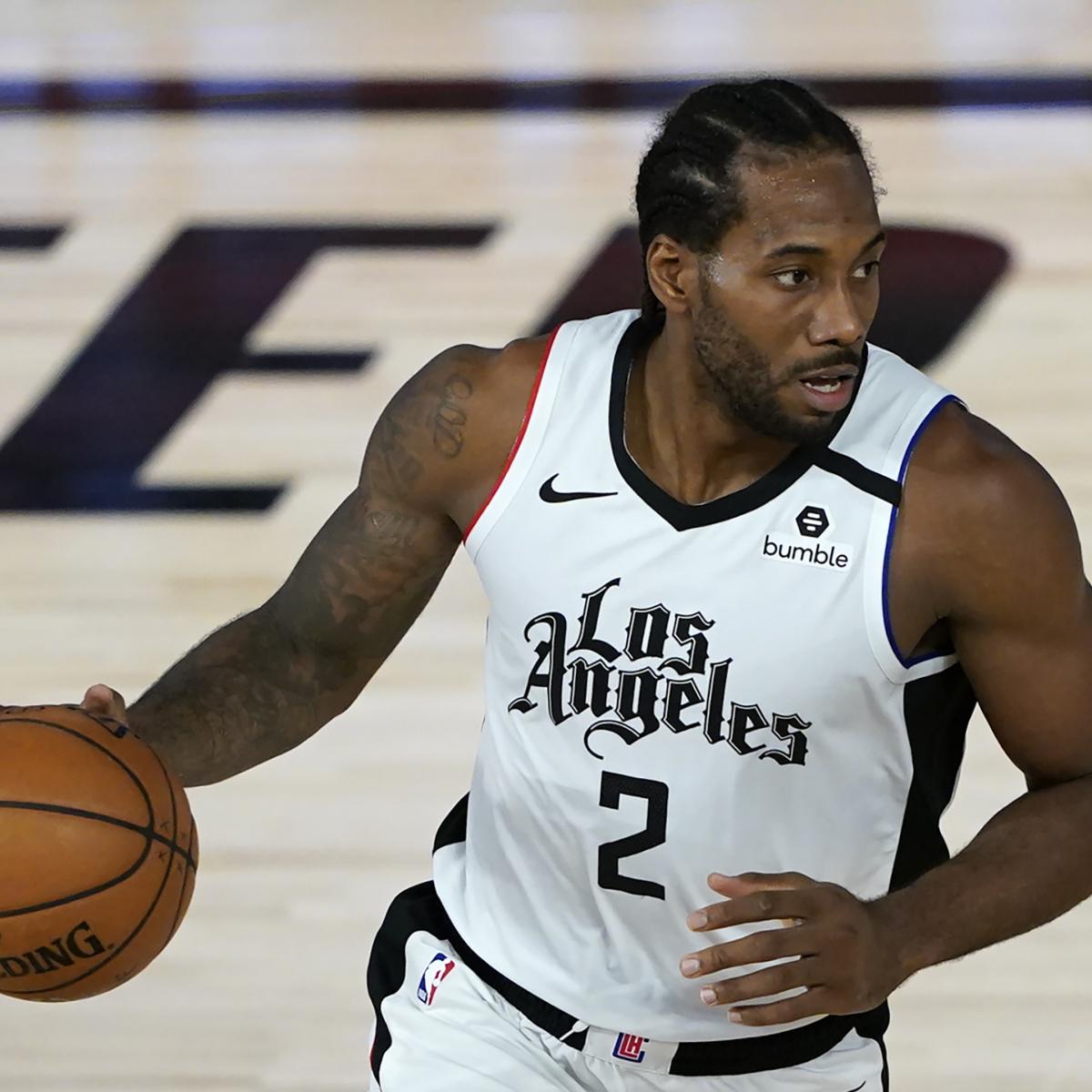 Kawhi Leonard Ruled out for Clippers vs. Nuggets After Suffering Facial Hurt