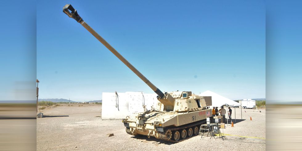The Navy’s Recent Howitzer Apt Hit a Goal 43 Miles Away. On the Nose.