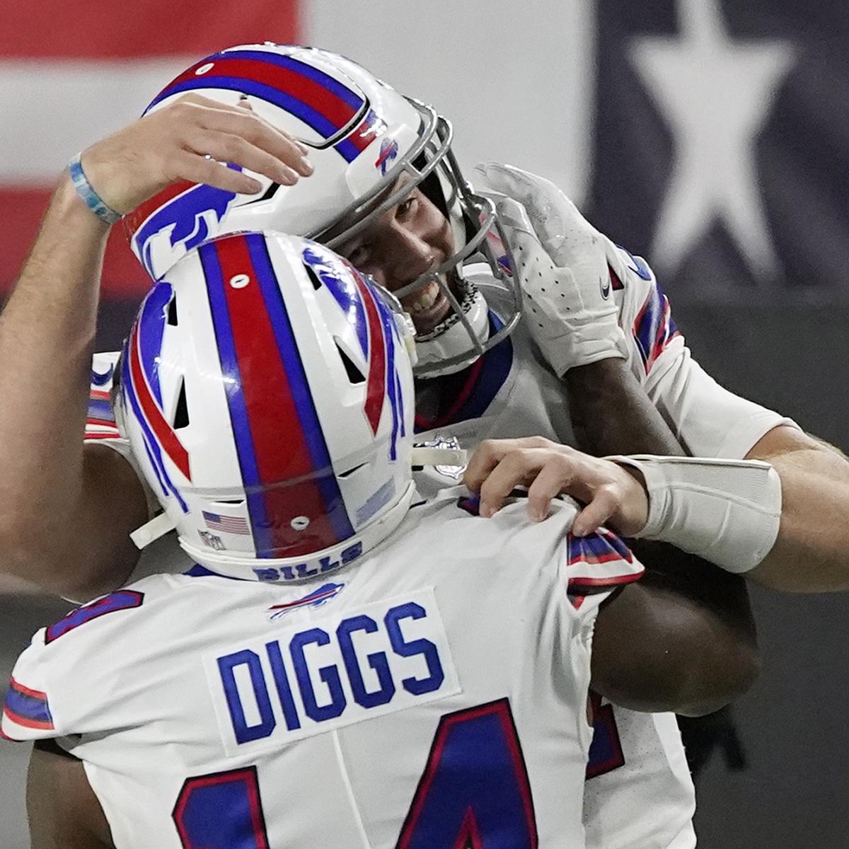 Josh Allen, Stefon Diggs Dominant as Funds Blow out Cam Newton, Patriots