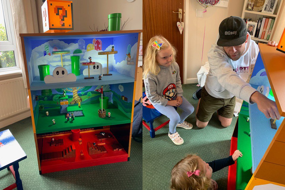 Most attention-grabbing Of 2020: Uncle Creates Unbelievable Gargantuan Mario World Play Space For His Niece