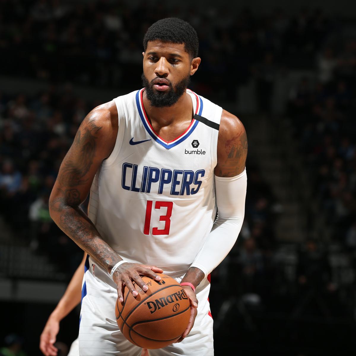 Paul George Dominated out for Clippers vs. Spurs with Ankle Atomize