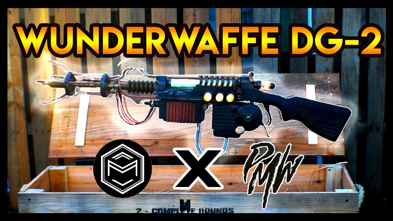This man made a functioning Wunderwaffe DG-2 from Call of Responsibility