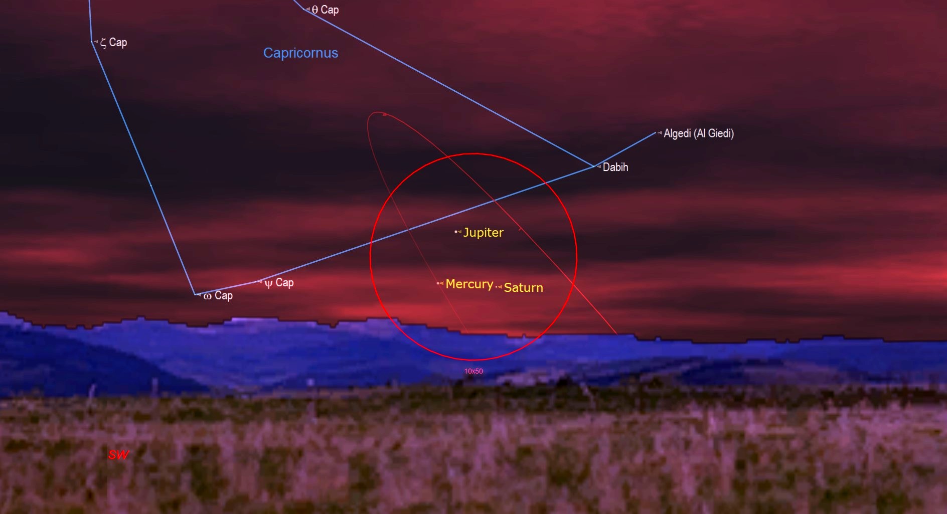 Don’t leave out Jupiter, Saturn and Mercury shine in a triple-conjunction this weekend