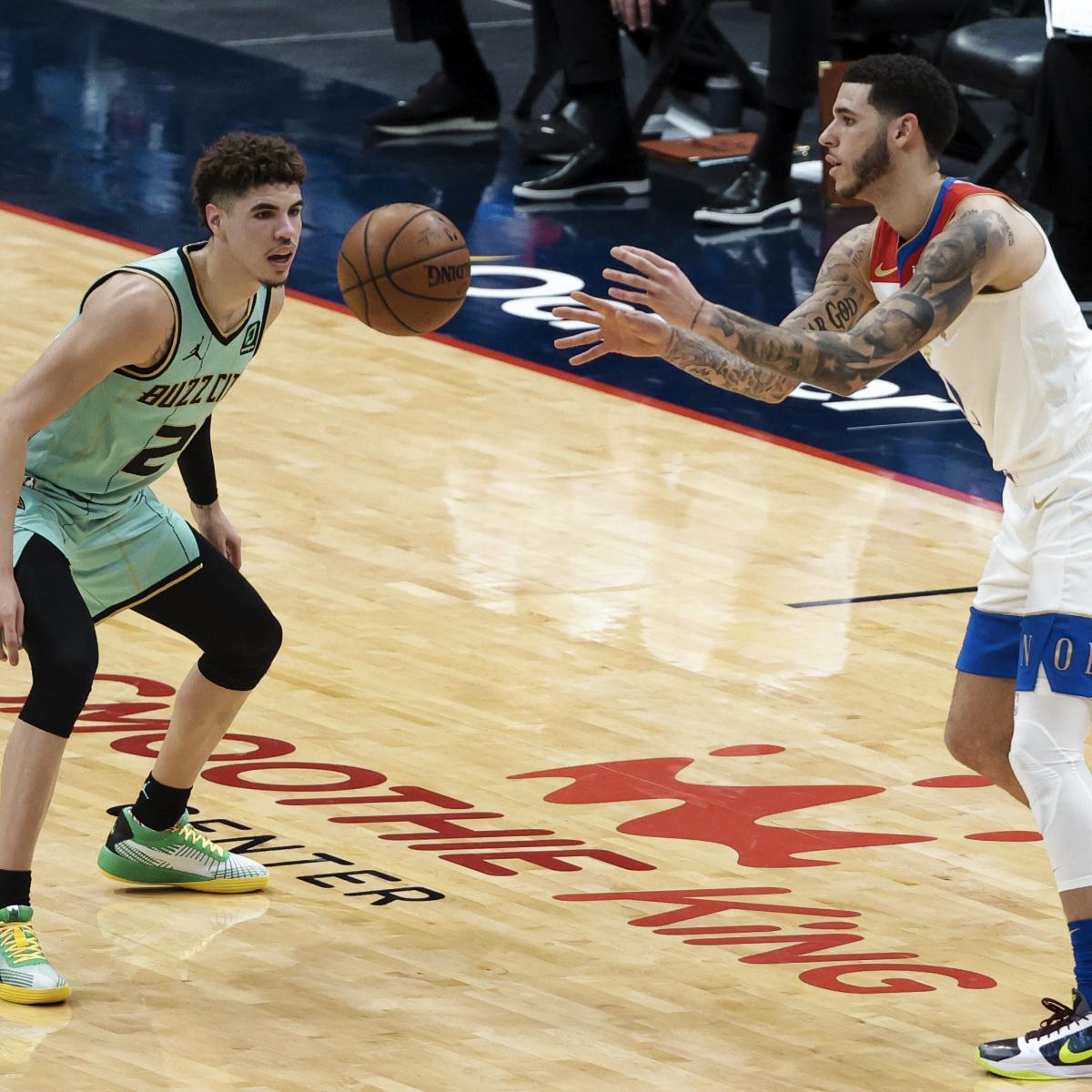 LaMelo Ball Flirts with Triple-Double as Hornets High Lonzo Ball, Pelicans