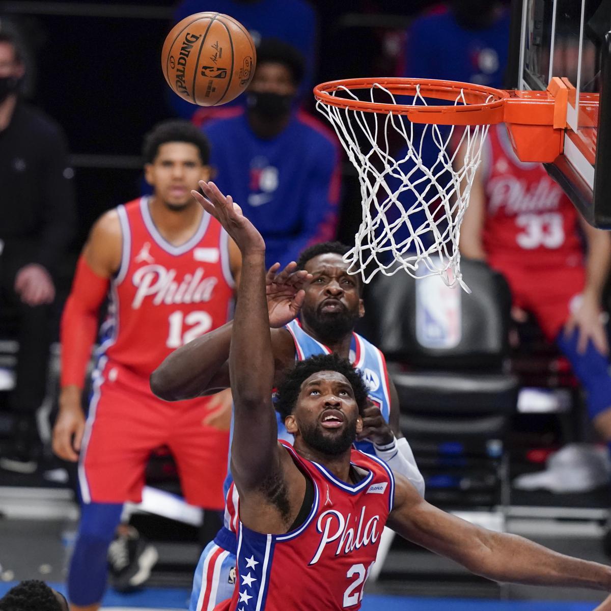 Joel Embiid Among 76ers Players Questionable vs. Nuggets As a consequence of Health Protocols