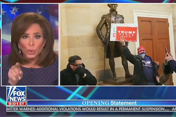Keep Jeanine Requires Capitol Rebellion ‘Freaks’ Discontinue Blaming Antifa for What They Did (Video)