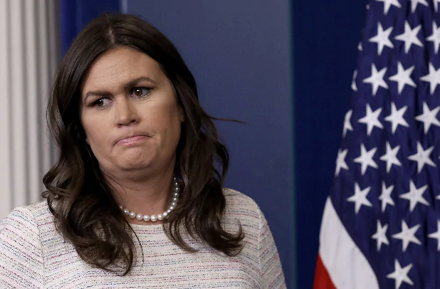 Sarah Sanders Schooled by History Trainer Over Twitter ‘Censor’ Whining