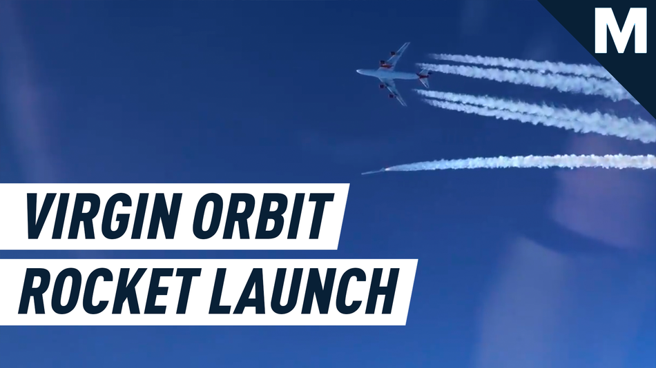 Virgin Orbit air-launched a rocket from a soaring Boeing 747