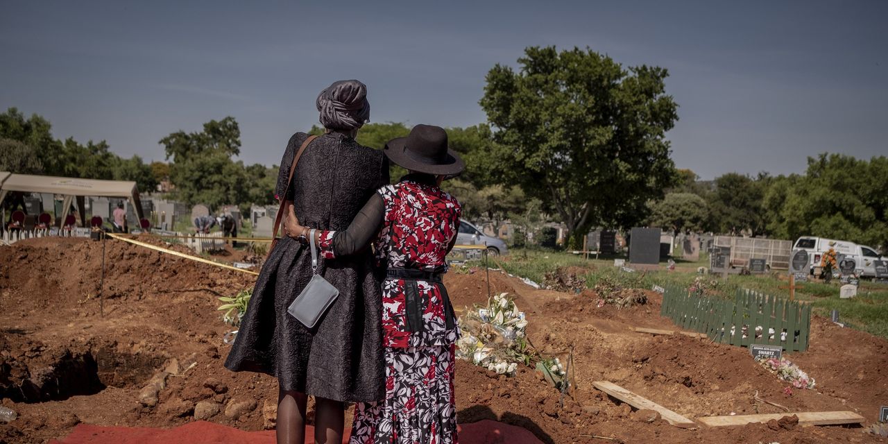 Undertakers Rob Front Traces in South Africa’s Virus Battle