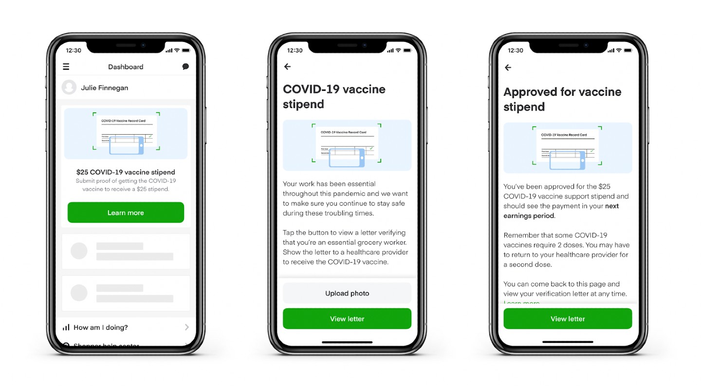 Instacart COVID-19 vaccine stipend arrives: Everything you might perchance per chance additionally honest should always know