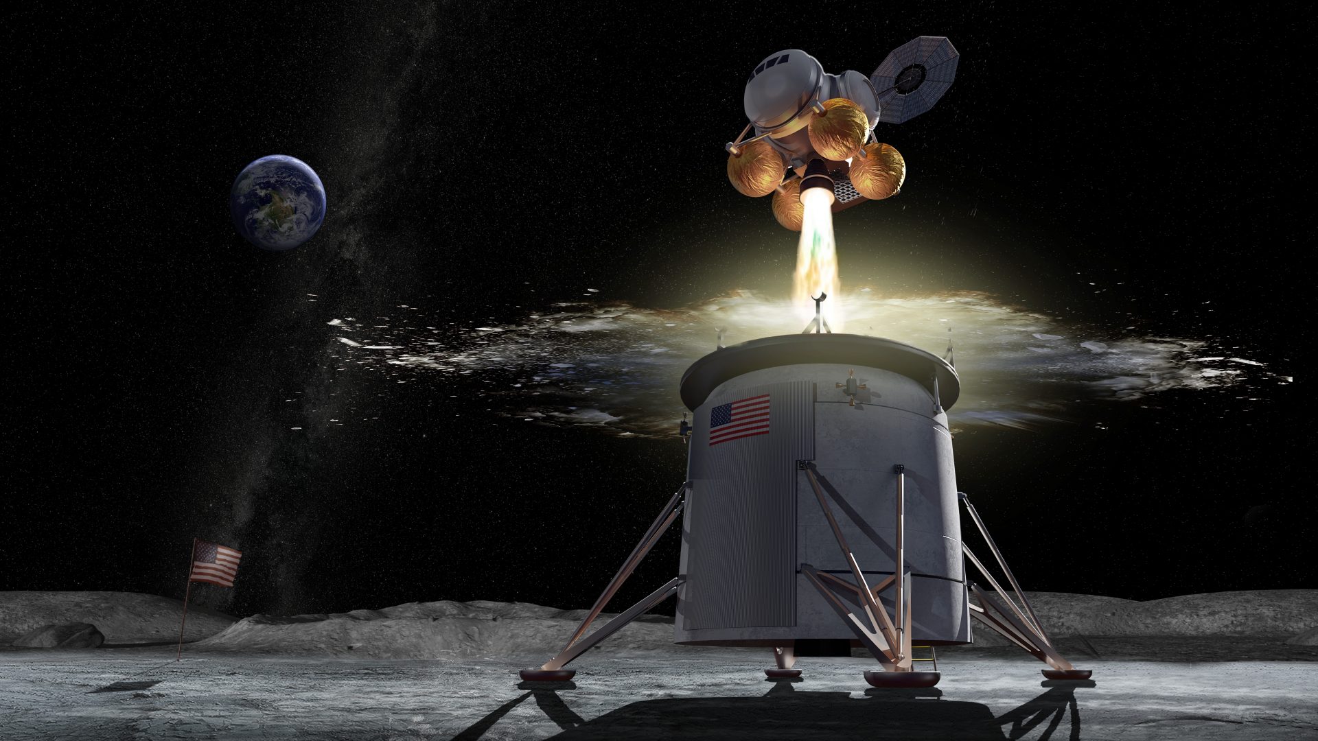 NASA hits stop on its Artemis moon lander competition