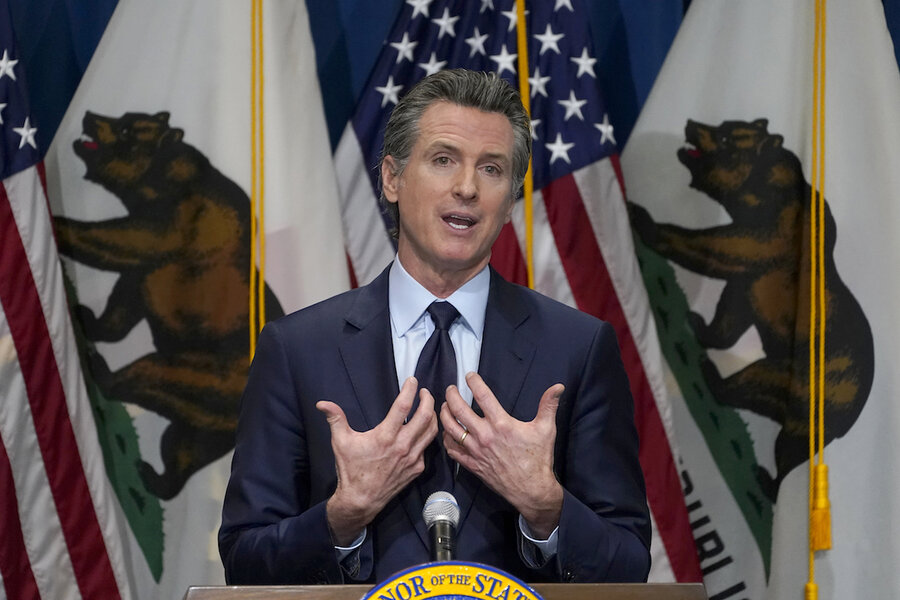 California Gov. Newsom dealing with pushback following virus choices