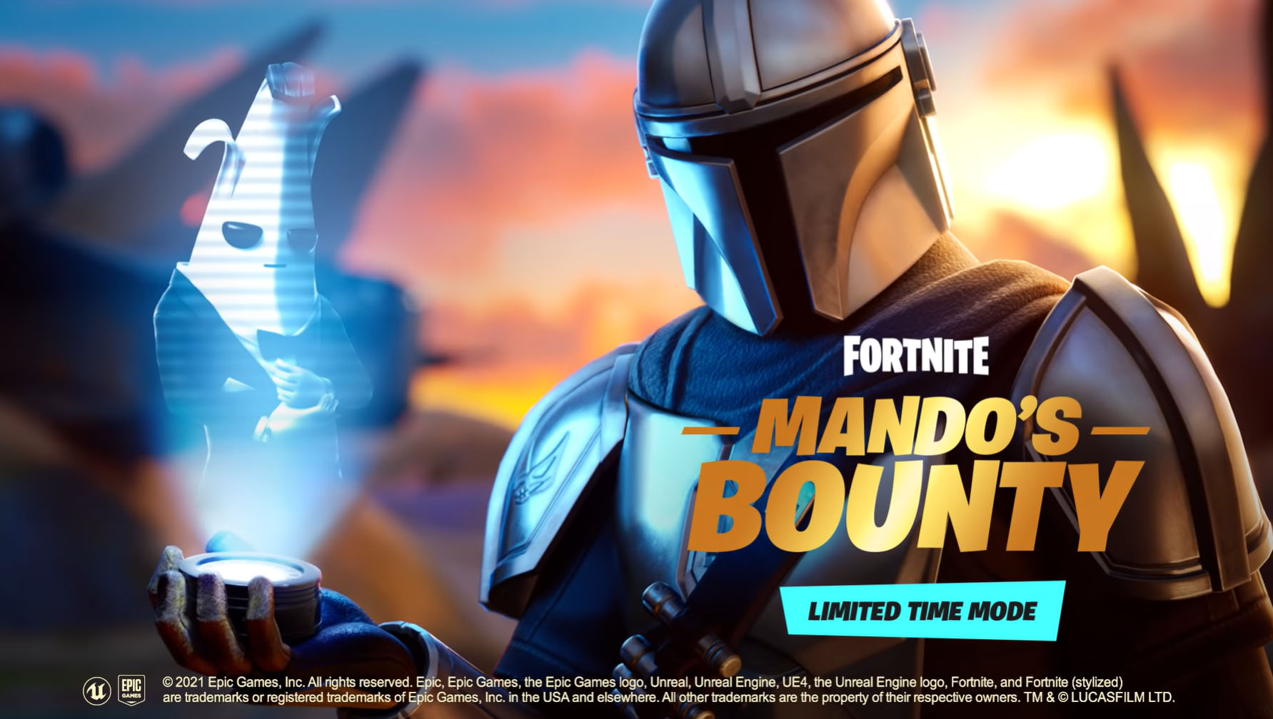 You would possibly possibly possibly out bounty-hunt the Mandalorian in Fortnite’s unusual puny-time mode simply now