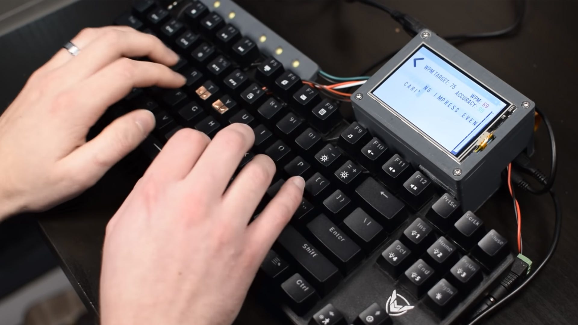 Zap Your Atrocious Typing Habits Away with This Electrifying Keyboard