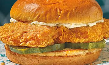 Popeyes Makes Immense Waves in the Sandwich Sport With Its First-Ever Cajun Flounder Sandwich Coming to Menus Nationwide