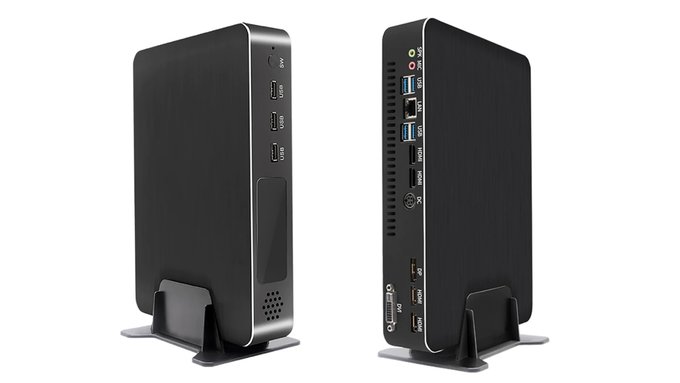 The TOPTON VG combines a mini-PC invent ingredient with IR distant regulate increase, an NVIDIA GeForce GTX 1650 GPU and highly effective processors