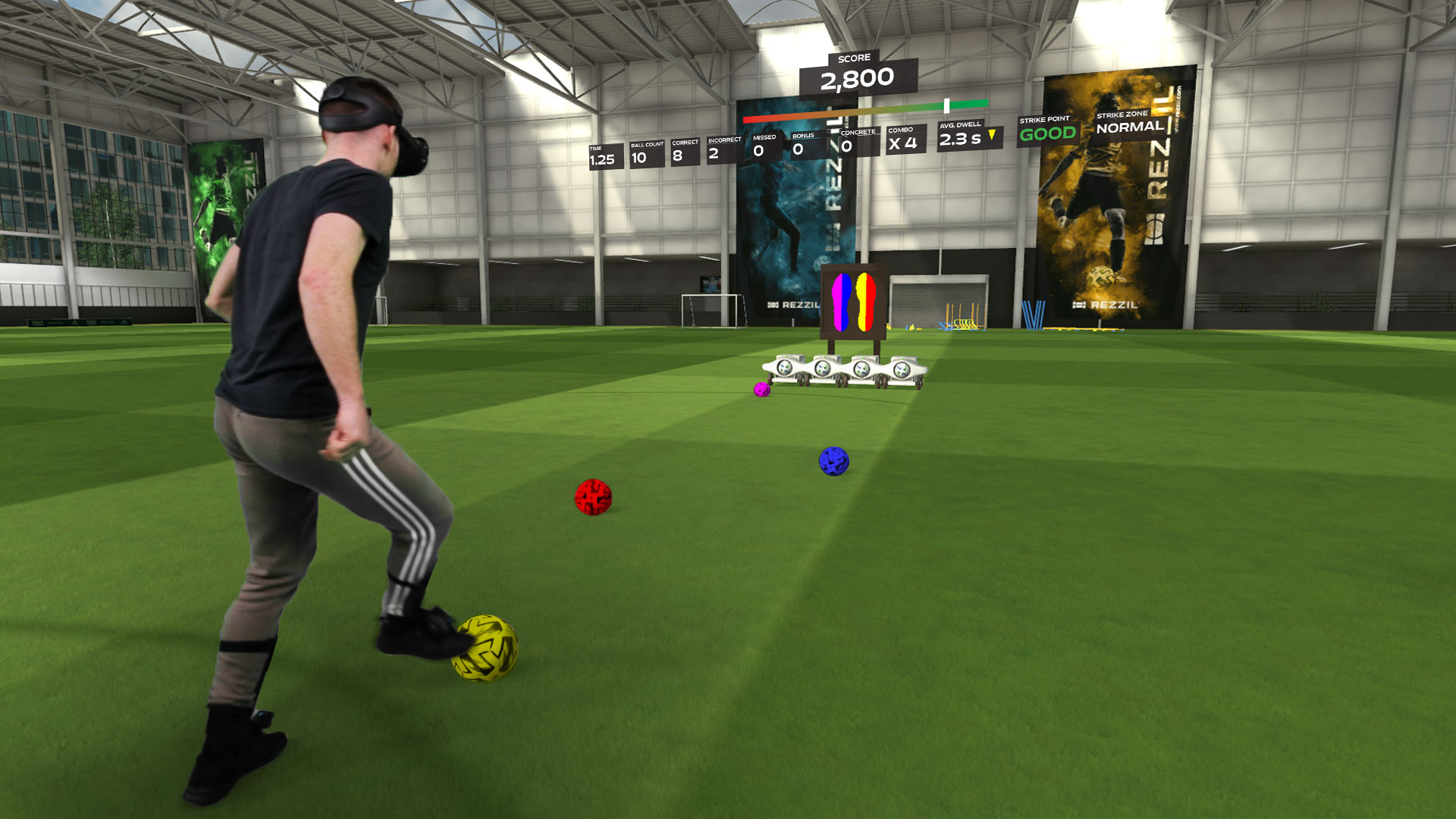 Soccer coaching in VR is extremely a say