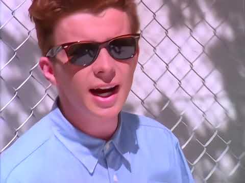 Rick Astley’s Never Gonna Give You Up upscaled to 4k and 60fps