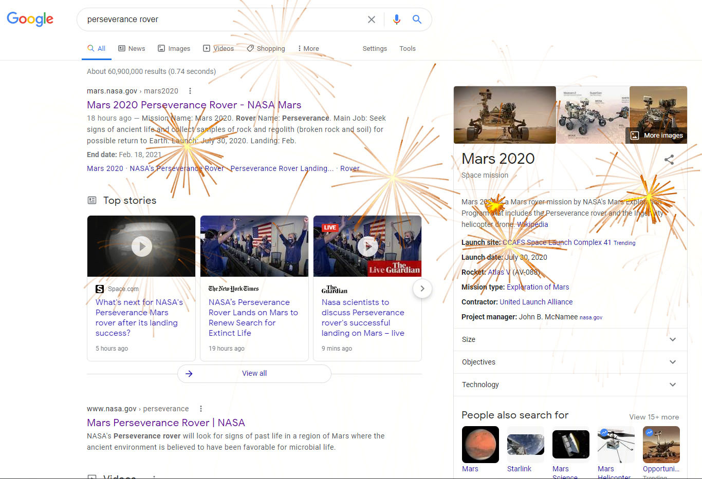 Google ‘Perseverance rover’ right this moment time for a fun Mars touchdown shock