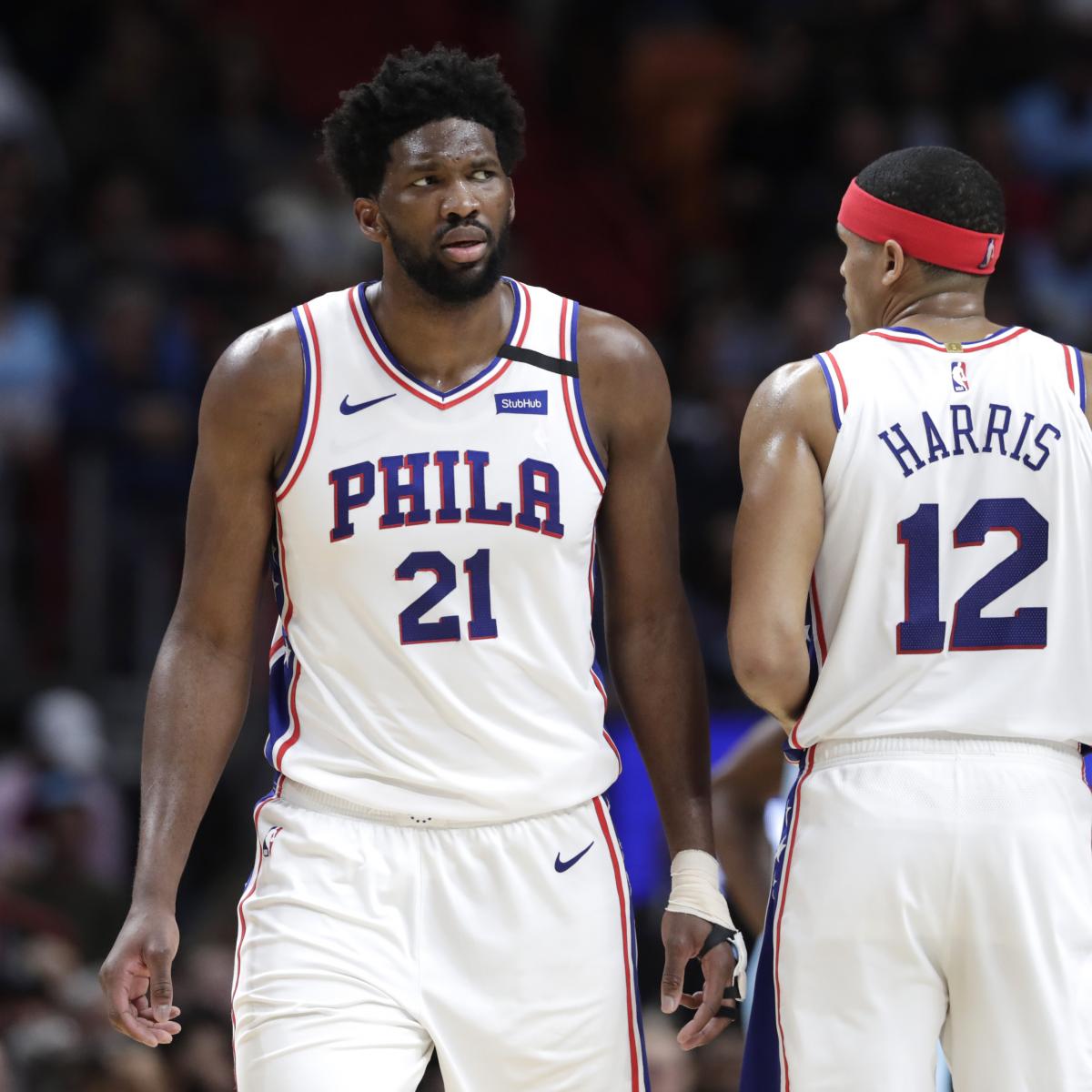 76ers’ Tobias Harris: ‘I will Advise My Kids One Day I Played with Joel Embiid’