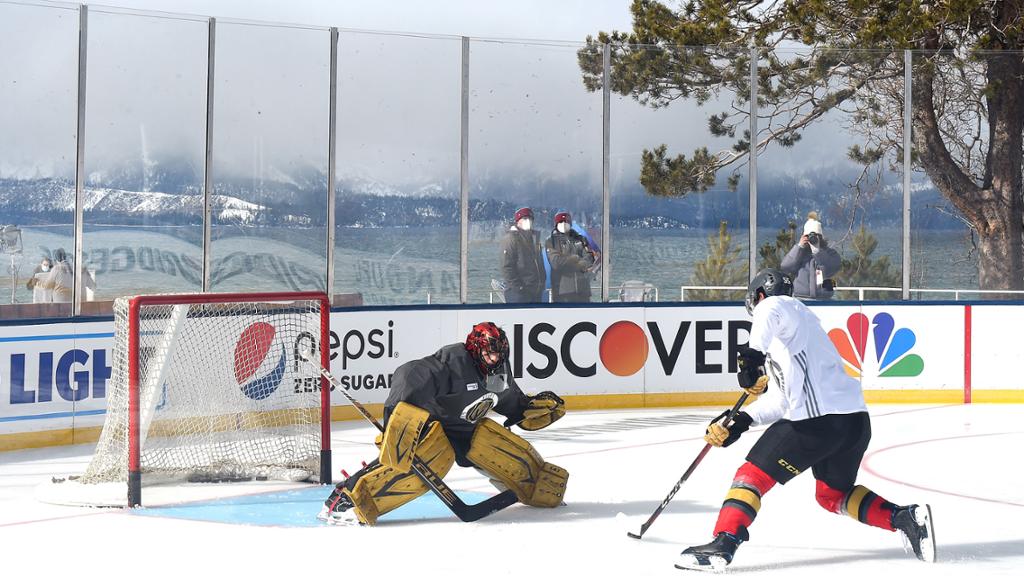 Fleury, Golden Knights space to face Avalanche at Lake Tahoe
