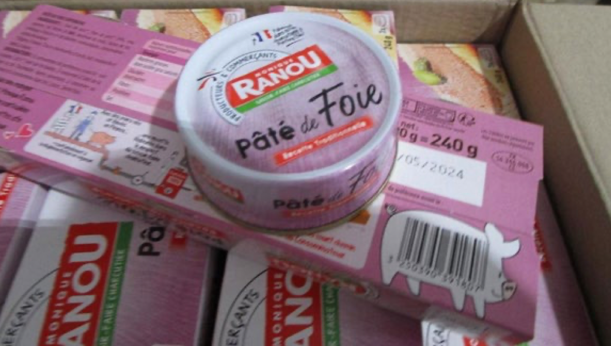 Ineligible French company sent pork pâté to U.S.; nationwide buy now underway