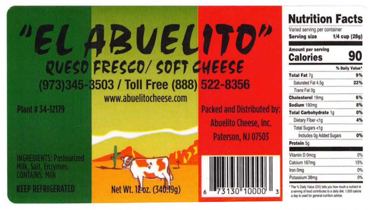 Listeria outbreak investigation ends in lift of soppy, Queso style cheeses