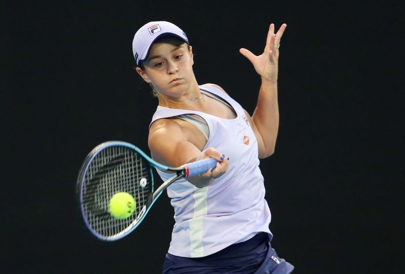 World no 1 Barty unsure of time desk as Osaka closes in