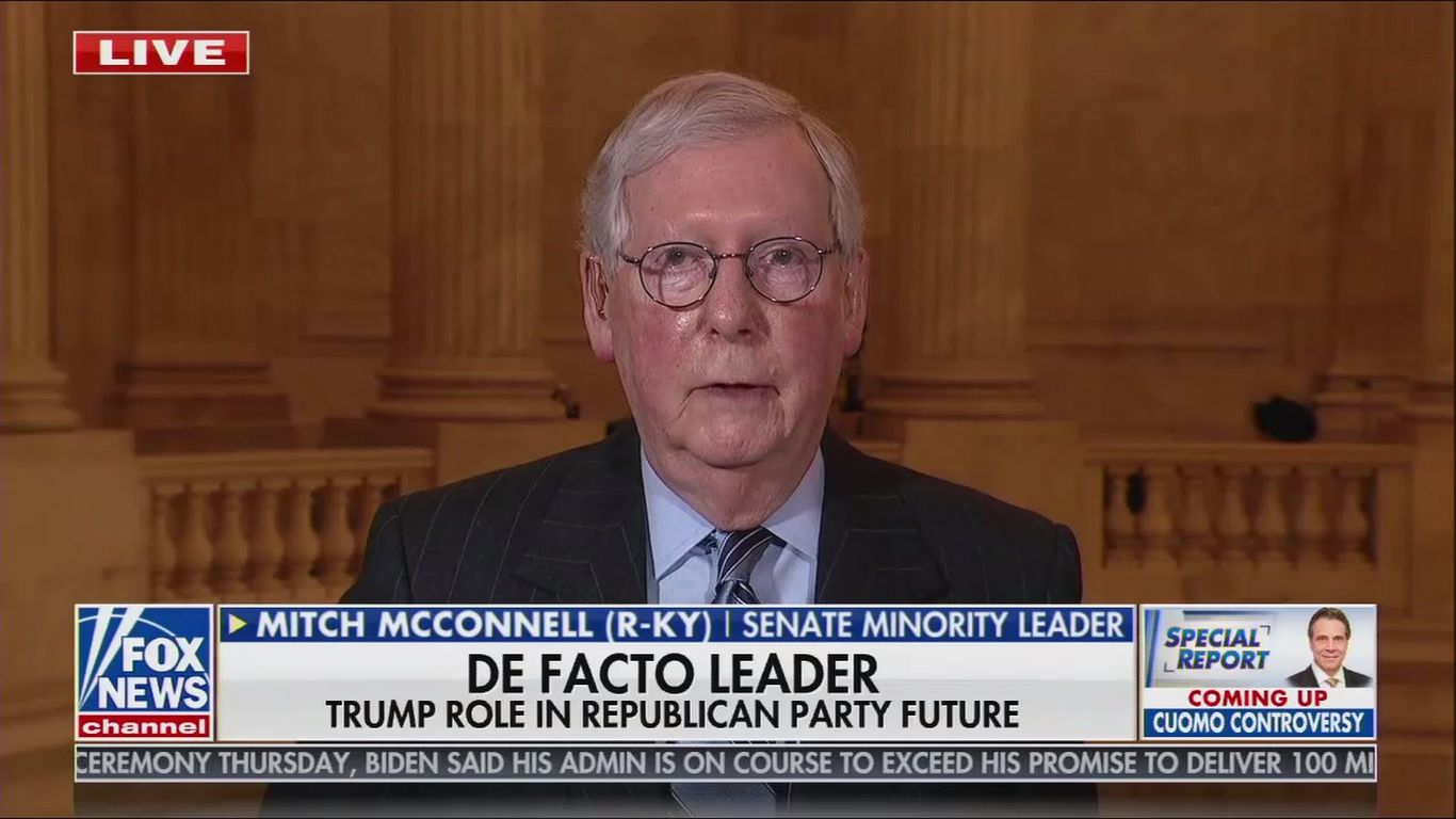 McConnell says he’ll “fully” toughen Trump if he is the 2024 Republican presidential nominee