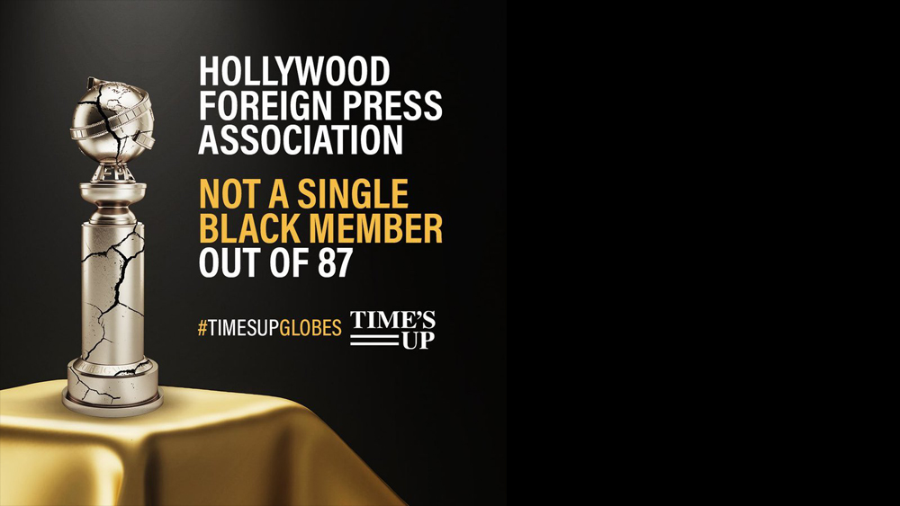Golden Globes: Ava DuVernay, Sterling K. Brown, Judd Apatow & Extra Slam HFPA For Zero Murky Members In #TimesUpGlobes Advertising campaign