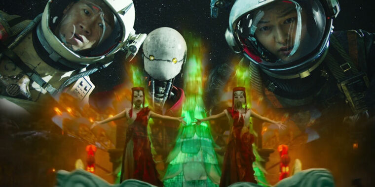 Action-packed meta-story, space opera herald a knowing future for Asian film