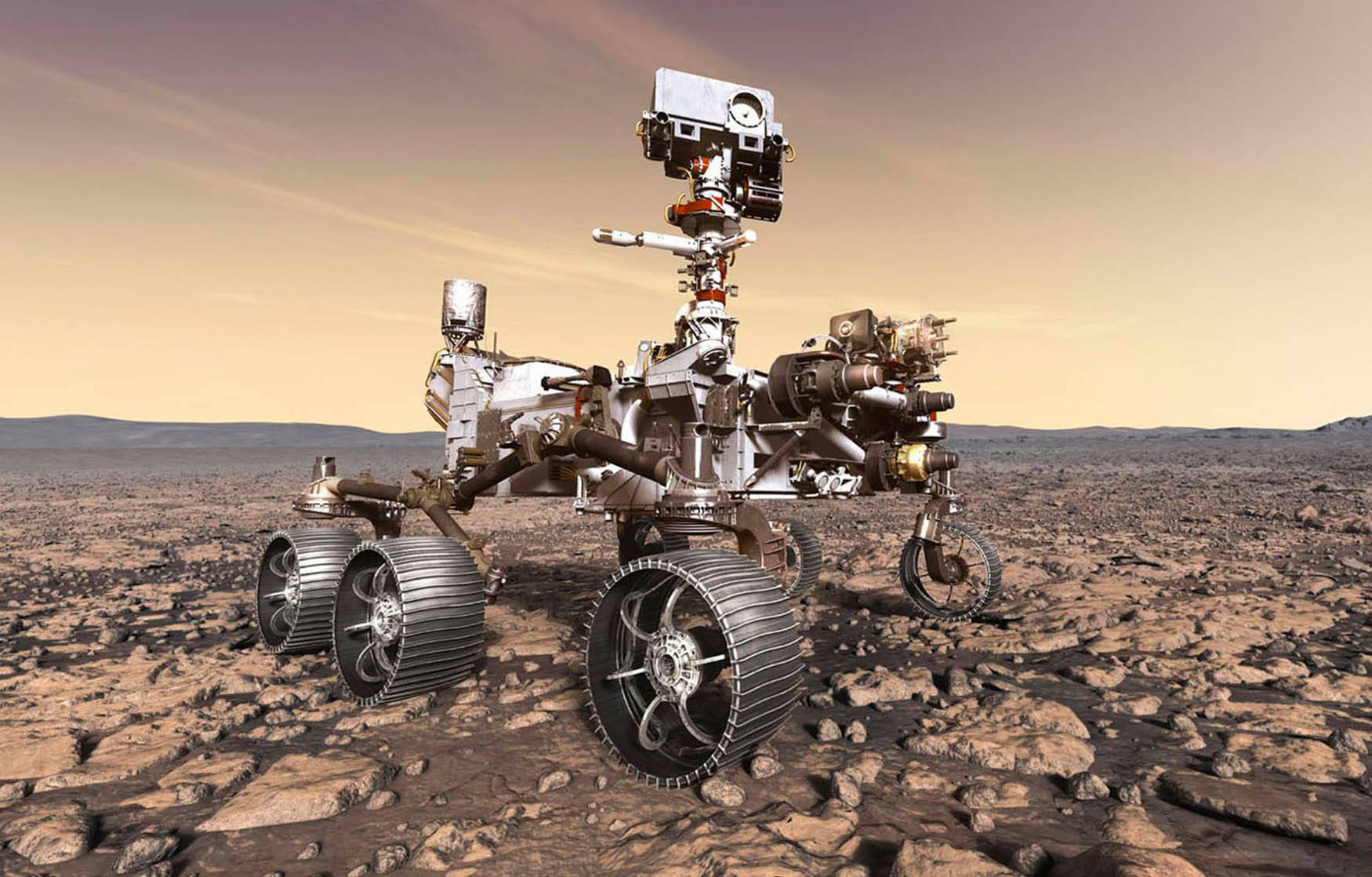 The Perseverance rover factual flexed for the entire hot Martian babes