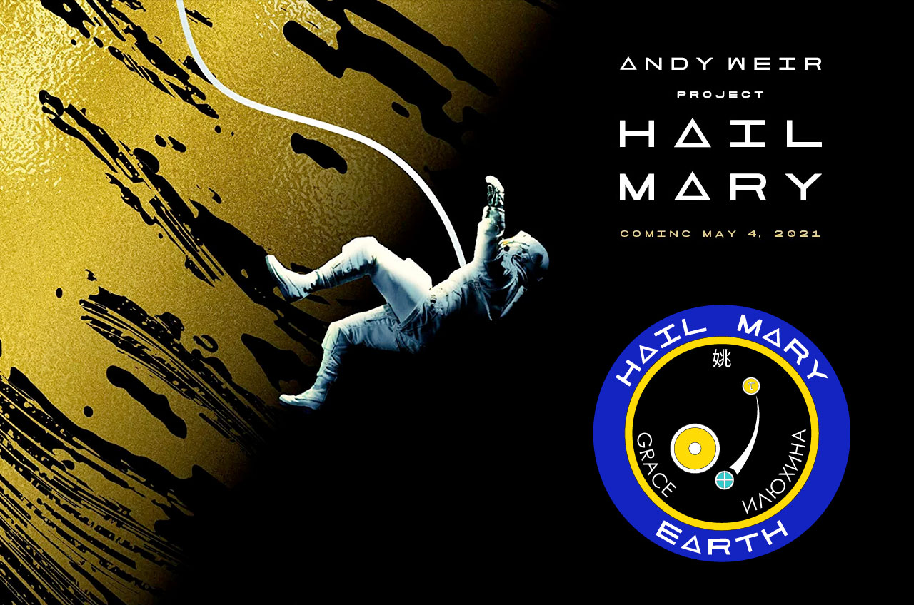 Author Andy Weir affords ‘Venture Hail Mary’ mission patch on digital book tour