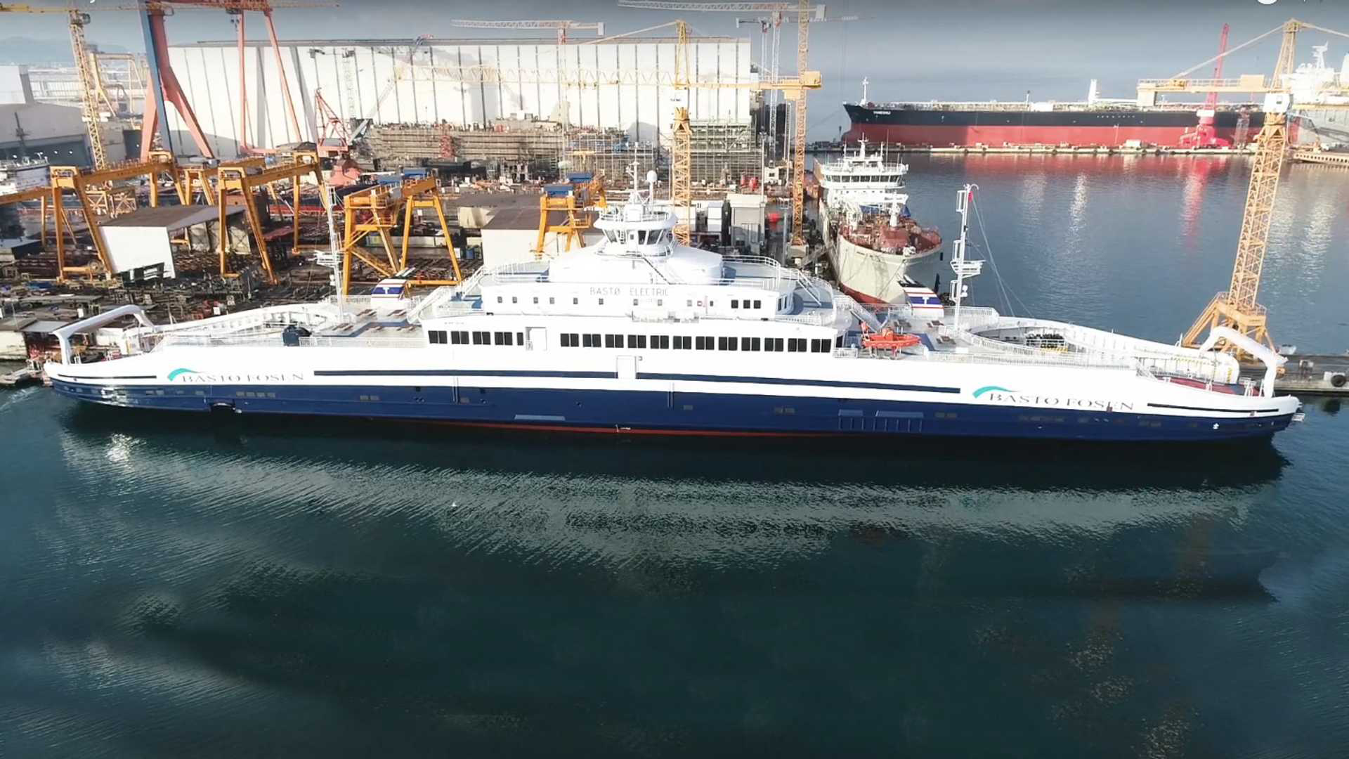 Norway Now Has the World’s Longest Electrical Ferry, the Bastø Electrical