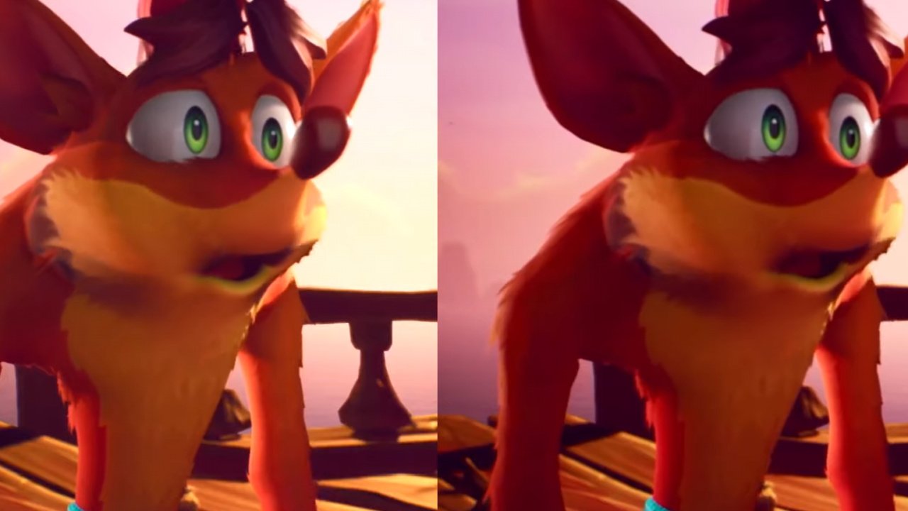 Video: Check Out This Side-By-Side Comparison Of Shatter Bandicoot 4 On Switch And PS4 Professional