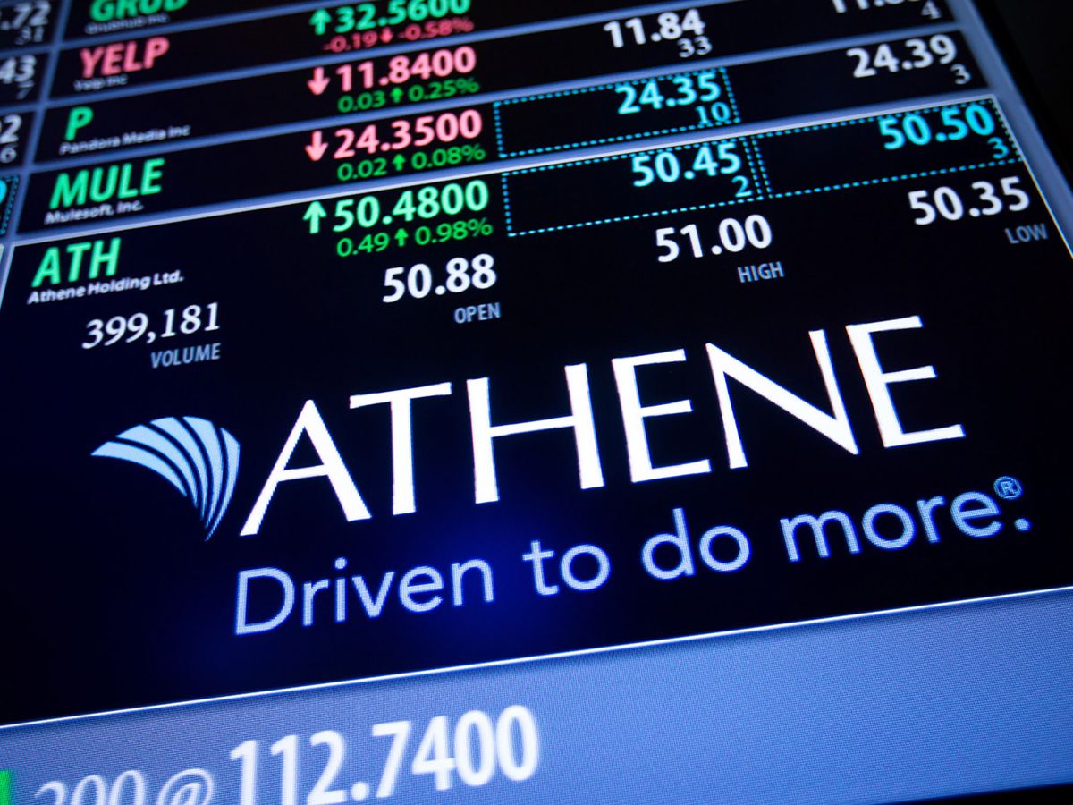 Apollo to Merge With Insurance protection Firm Athene in $11 Billion Deal