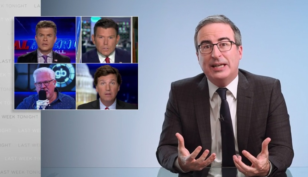 ‘Final Week Tonight’: John Oliver Blasts Texas For Lifting Covid-19 Restrictions And Tucker Carlson’s Dr. Seuss Rant