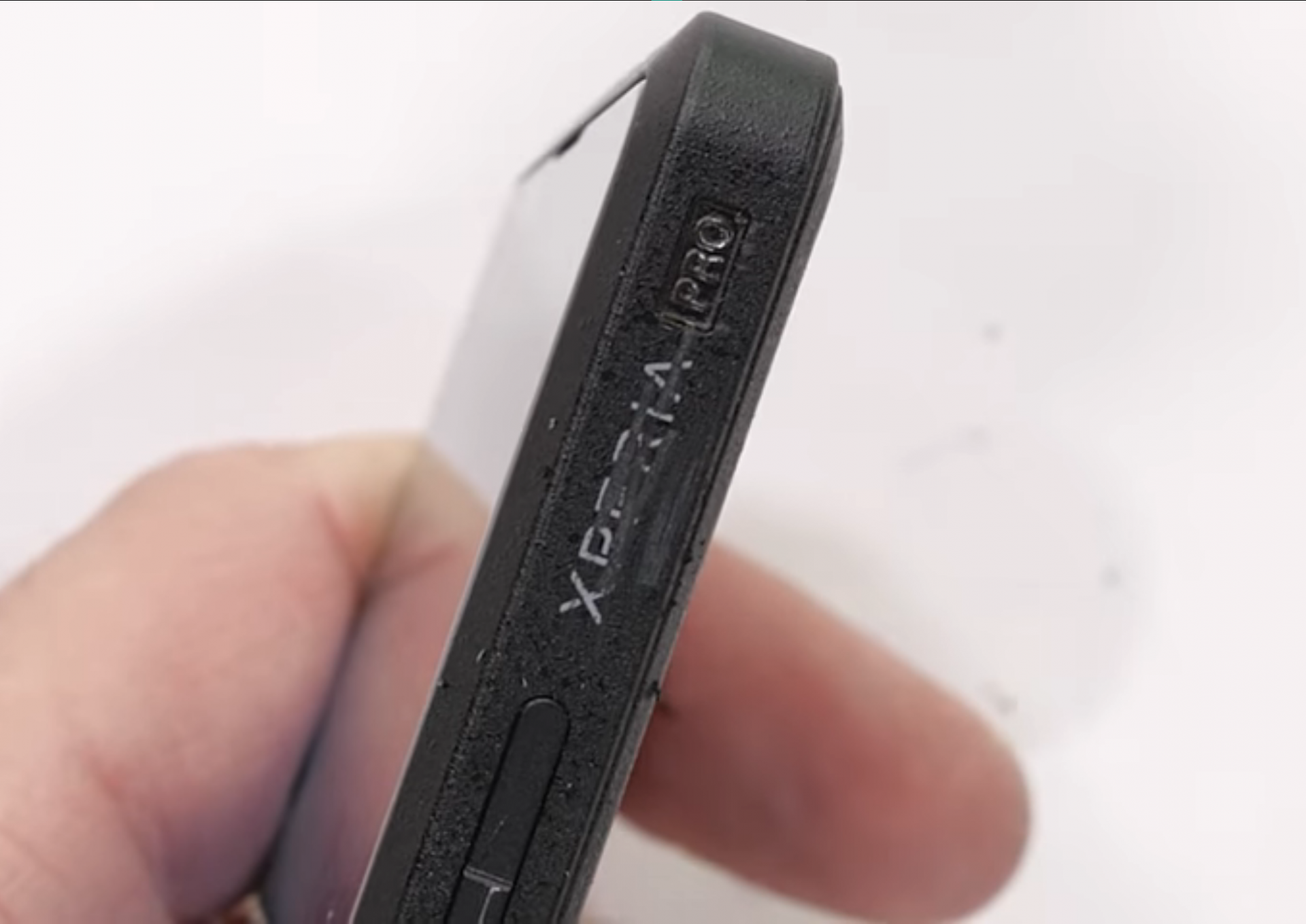 The Sony Xperia PRO holds up wisely in durability take a look at despite its plastic physique