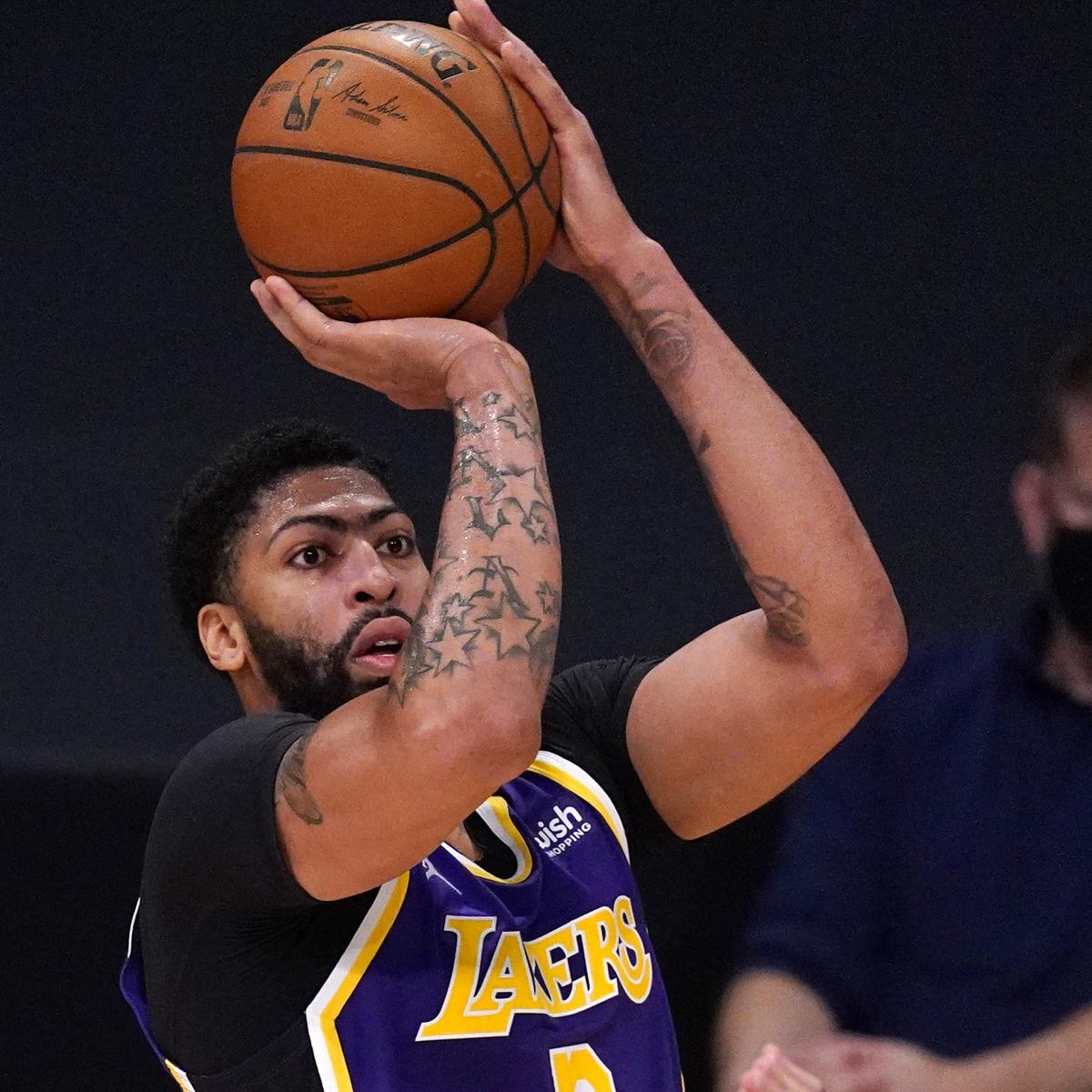 Lakers’ Anthony Davis to Be Re-Evaluated in 2 Weeks Amid Calf Injure Rehab