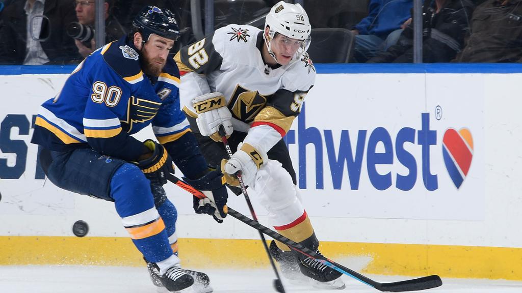 NHL On Faucet: Golden Knights, Blues vie for first in Honda West Division