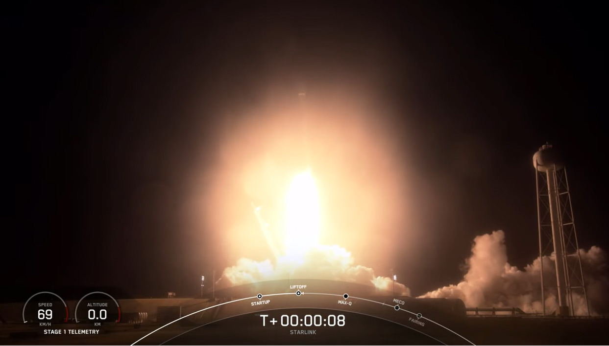 SpaceX resplendent launched a Falcon 9 rocket on a story 9th flight and stuck the touchdown