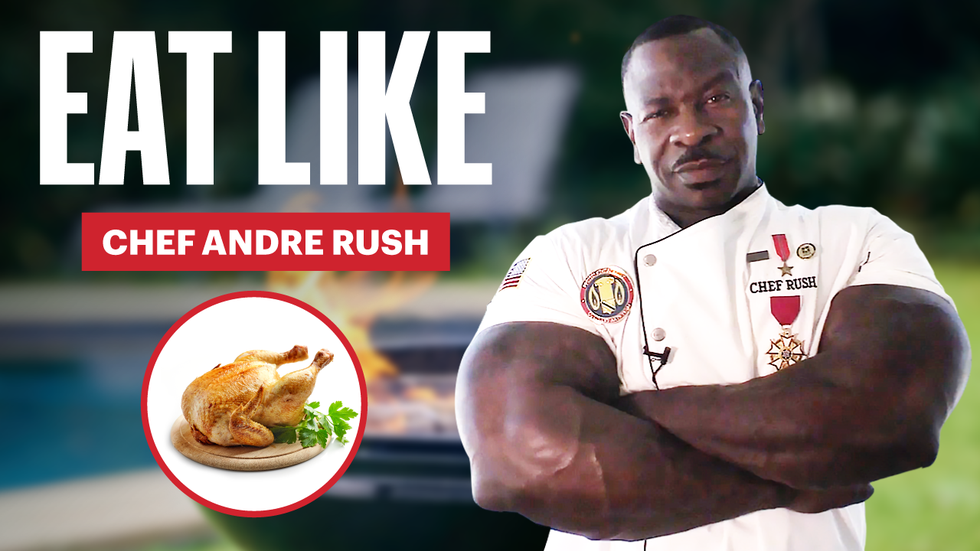 ‘Jacked Chef’ Andre Bustle Eats Up to 10,000 Energy a Day