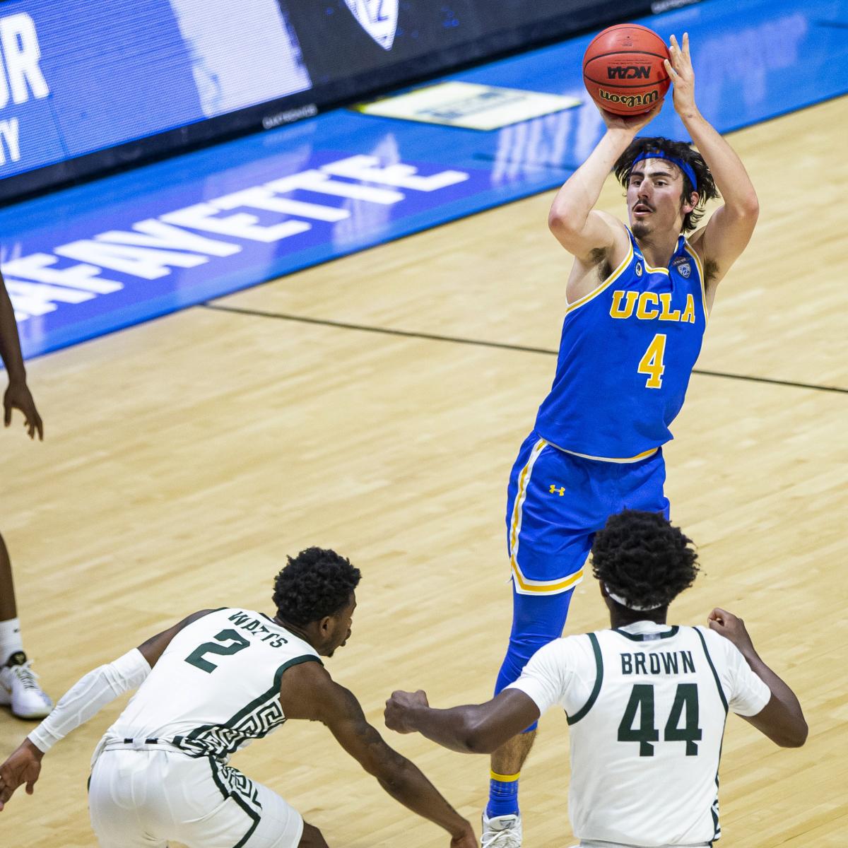 UCLA Knocks off MSU in OT, Will Face No. 6 BYU in 1st Round of NCAA Tournament