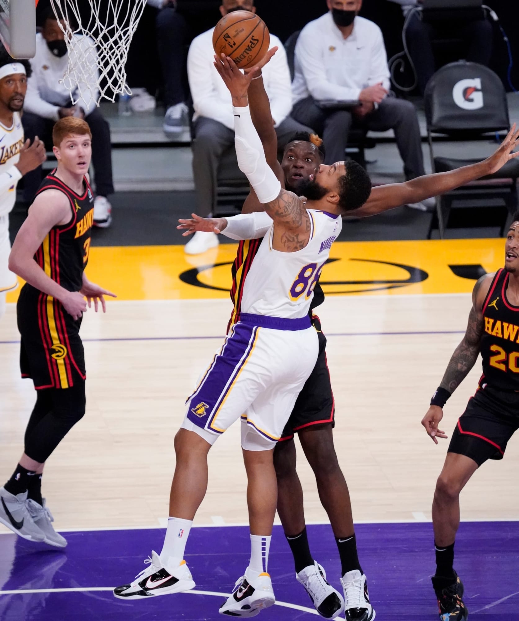 Lakers: Markieff Morris has lame excuse for loss to Hawks