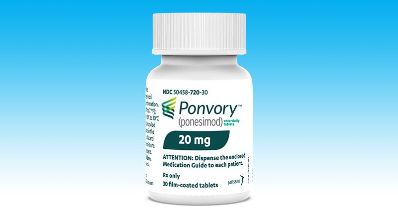 FDA Clears Ponesimod (Ponvory), Unique Oral Drug for MS