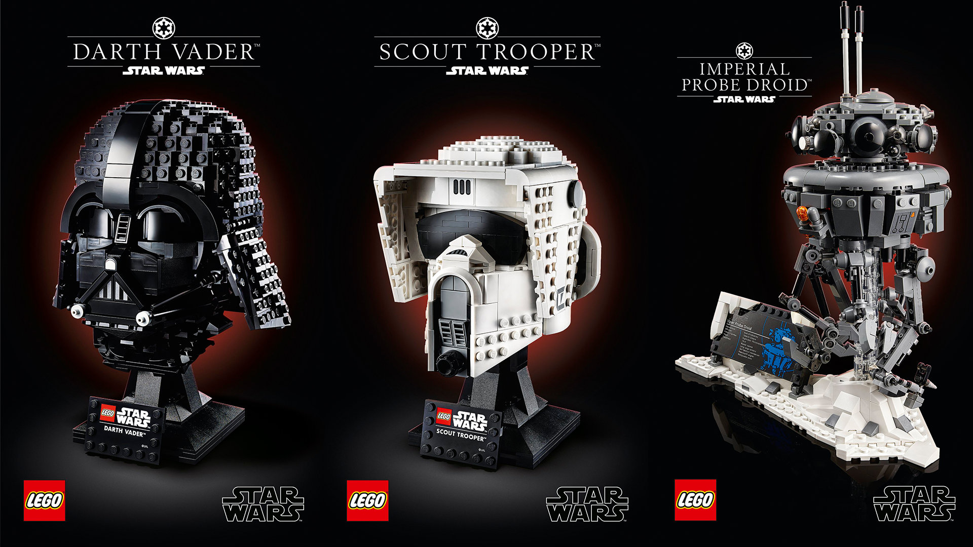 These Current LEGO ‘Megastar Wars’ Helmets and Droid Will Encourage You Feel the Power