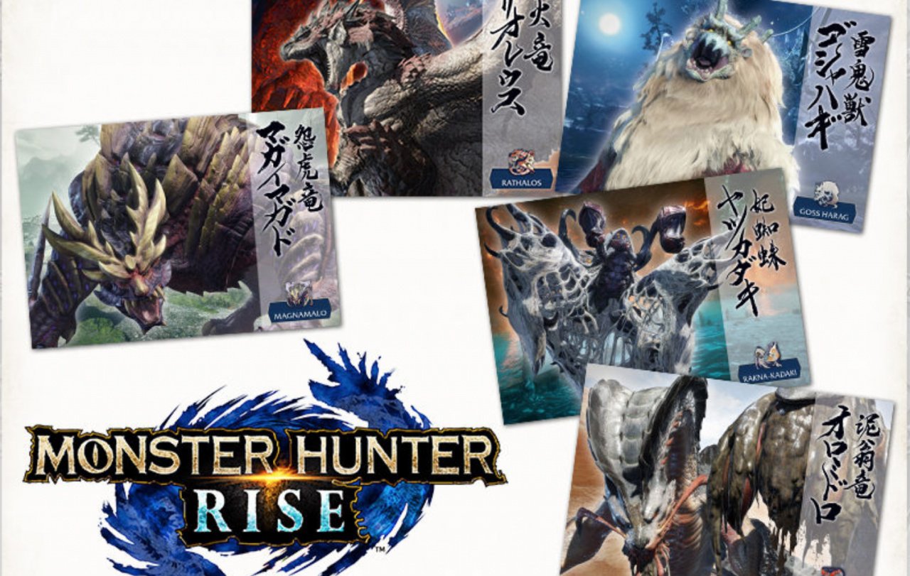 Monster Hunter Rise Posters Now Available On My Nintendo Europe