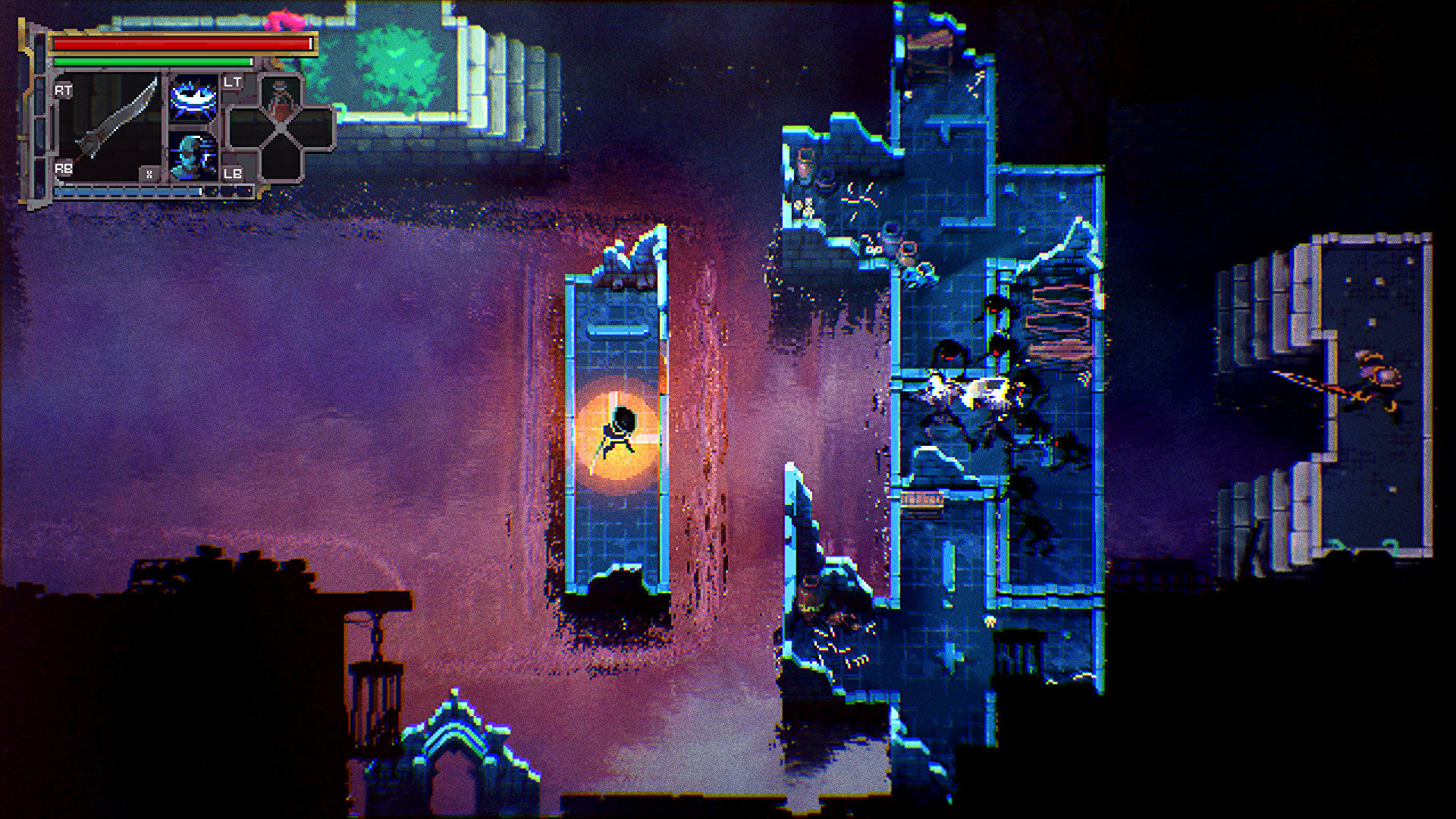 Loot River is a hack-and-reduce RPG discipline interior a Tetris dungeon