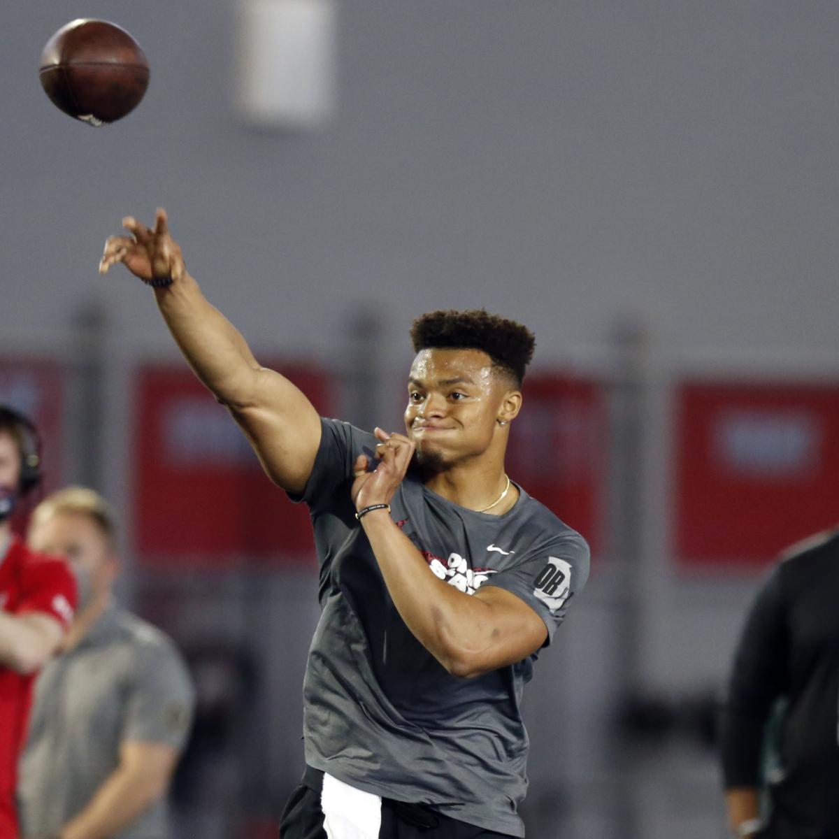 NFL Scout on Justin Fields’ Pro Day: ‘Simplest QB Workout I’ve Seen in a Whereas’