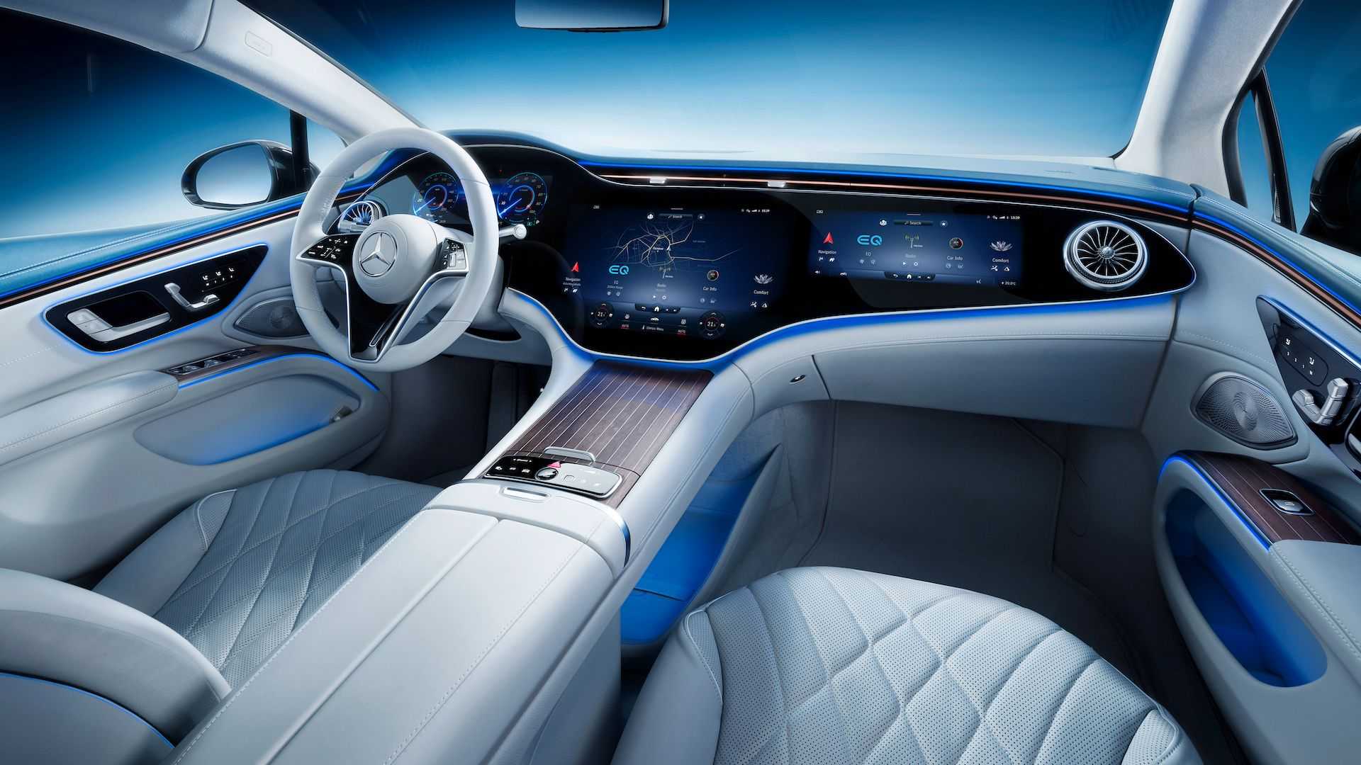 Mercedes-Benz’s EQS interior is a blend of luxurious and excessive-tech